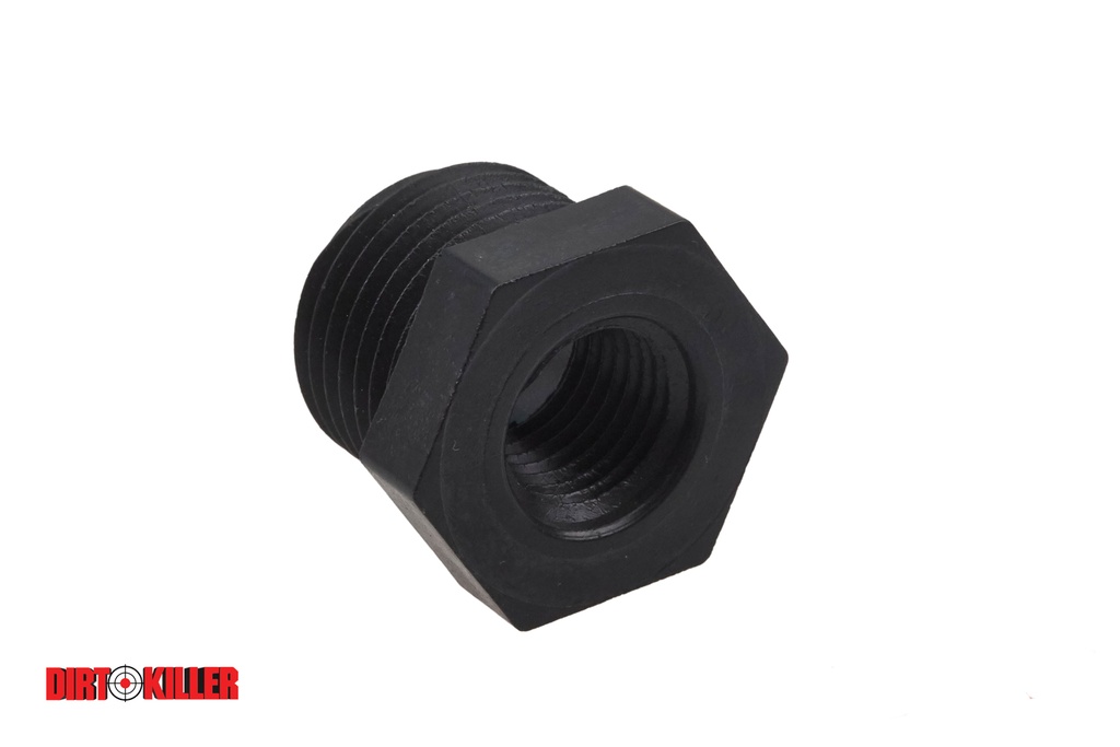  Poly Reducer Bushing 1/2" MNPT x 1/4" FNPT