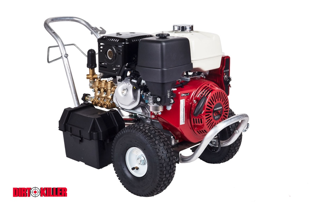  Dirt Monkee GX390 Key Start With Comet 5.5 GPM @ 3000 PSI Gear Reduction Drive Pump DM-EHC390CG53