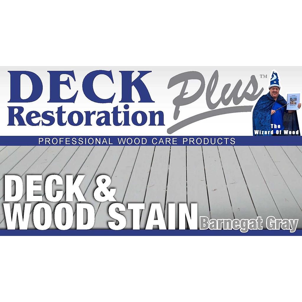 Deck Restoration Plus Barnegat Gray 1 Gallon Wood Deck Stain