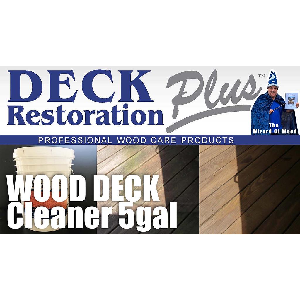  Deck Restoration Plus Deck Cleaner 40 Pound Bucket