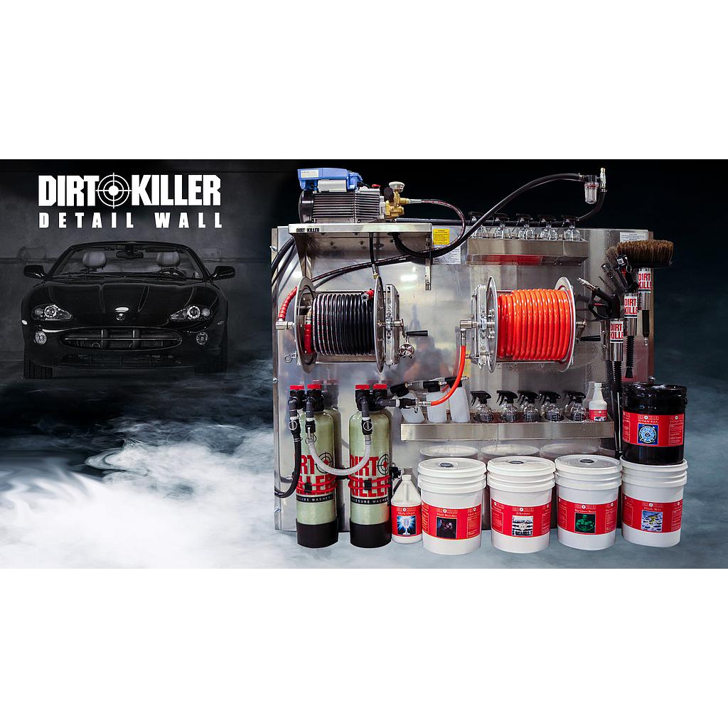 [0200163] Dirt Killer Detail Wall - Industrial wall mounted pressure washer