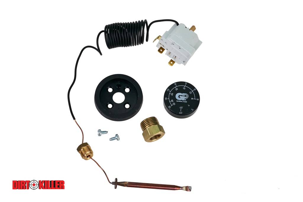 Adjustable Thermostat Assembly with probe 86 degree - 302 degree F GP100439