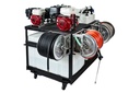  Aluminum Table Top Drop Skid With Key Start GX390 Kranzle AQ Pump and GX200 Comet P36 Combo