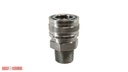 1/2" Stainless Steel Male Socket | Quick Disconnect Coupler