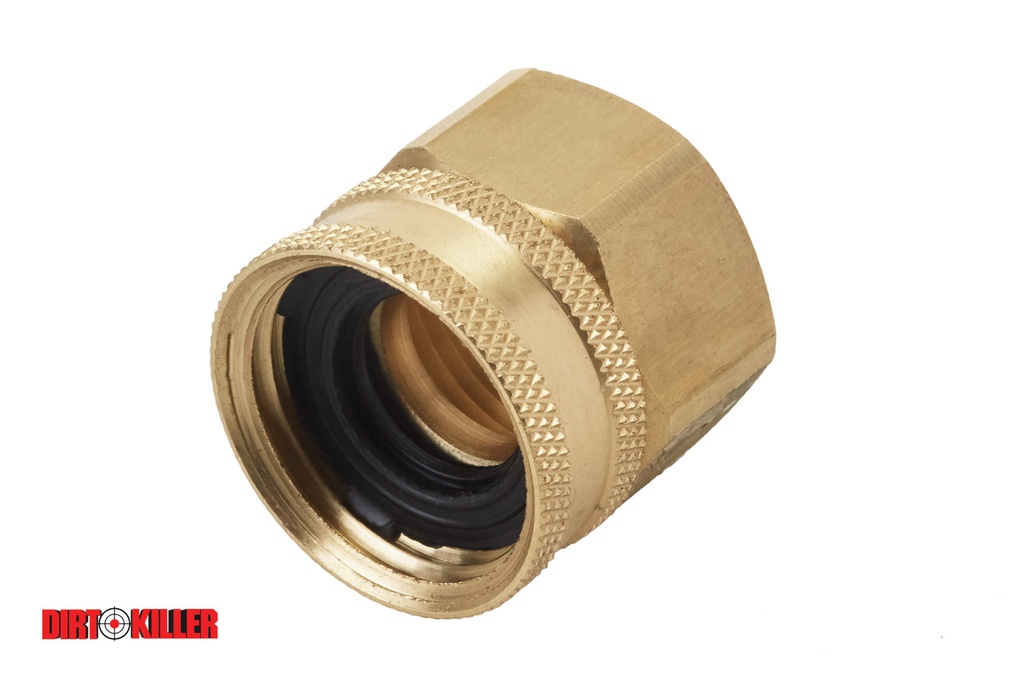 3/4" Female Garden Thread by 3/4" Female Pipe Thread