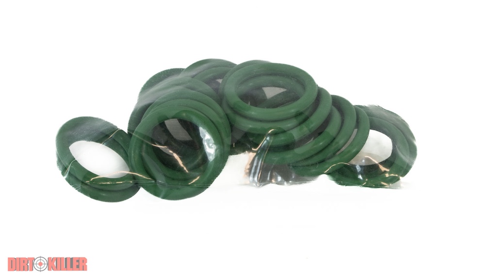  High Visibility 1/2" Viton O Ring - 25 Count Bags - (15MM x 2.65MM)