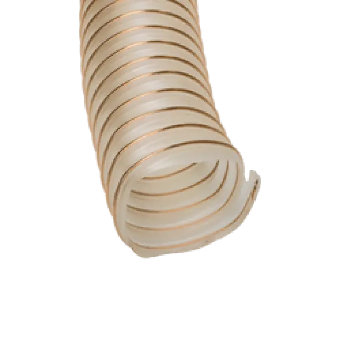 Depureco PUR antistatic polyurethane flexible hose - 40mm diameter - Price per foot