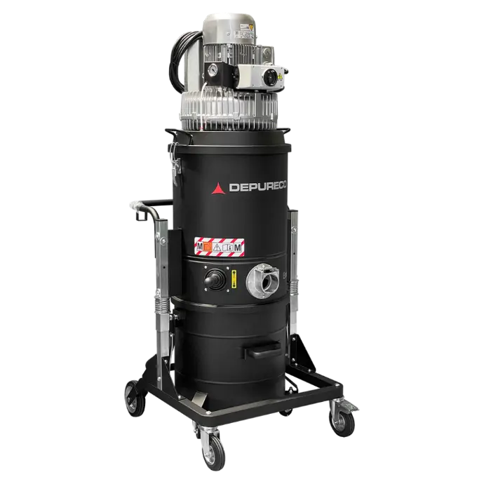 Depureco ECOBULL PLUS dusts & solids in continuous use vacuum cleaner