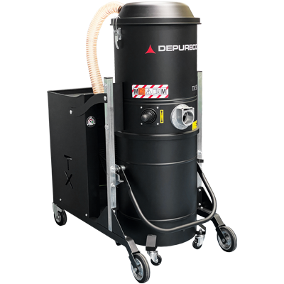 Depureco TX400S dusts & solids in continuous use vacuum cleaner
