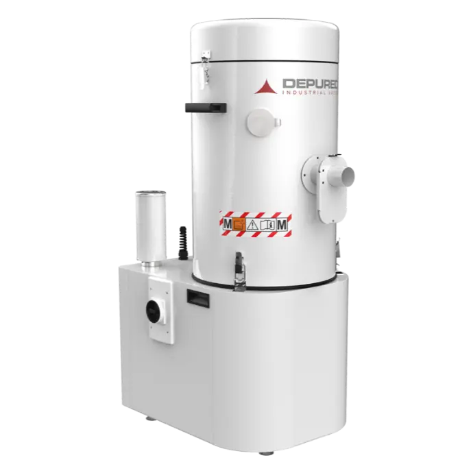 Depureco BF 150 JC on-board extraction