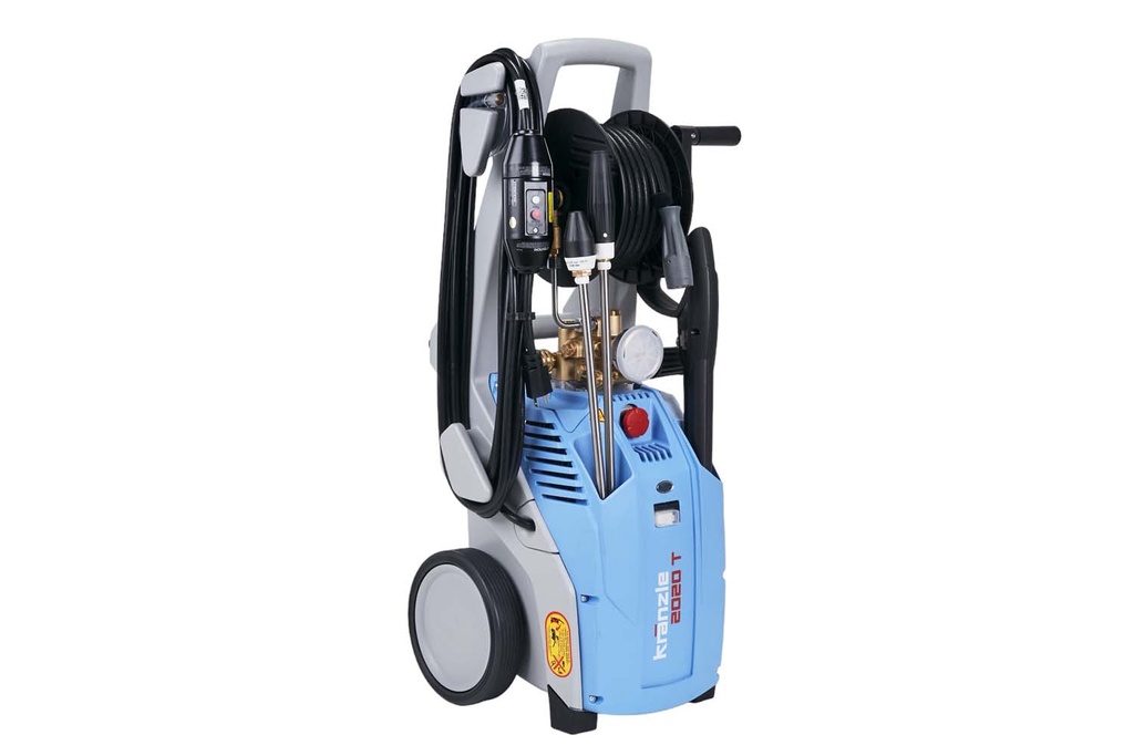  Kränzle K2020T 2000 PSI 2.0 GPM Electric Pressure Washer with Hose Reel GFI