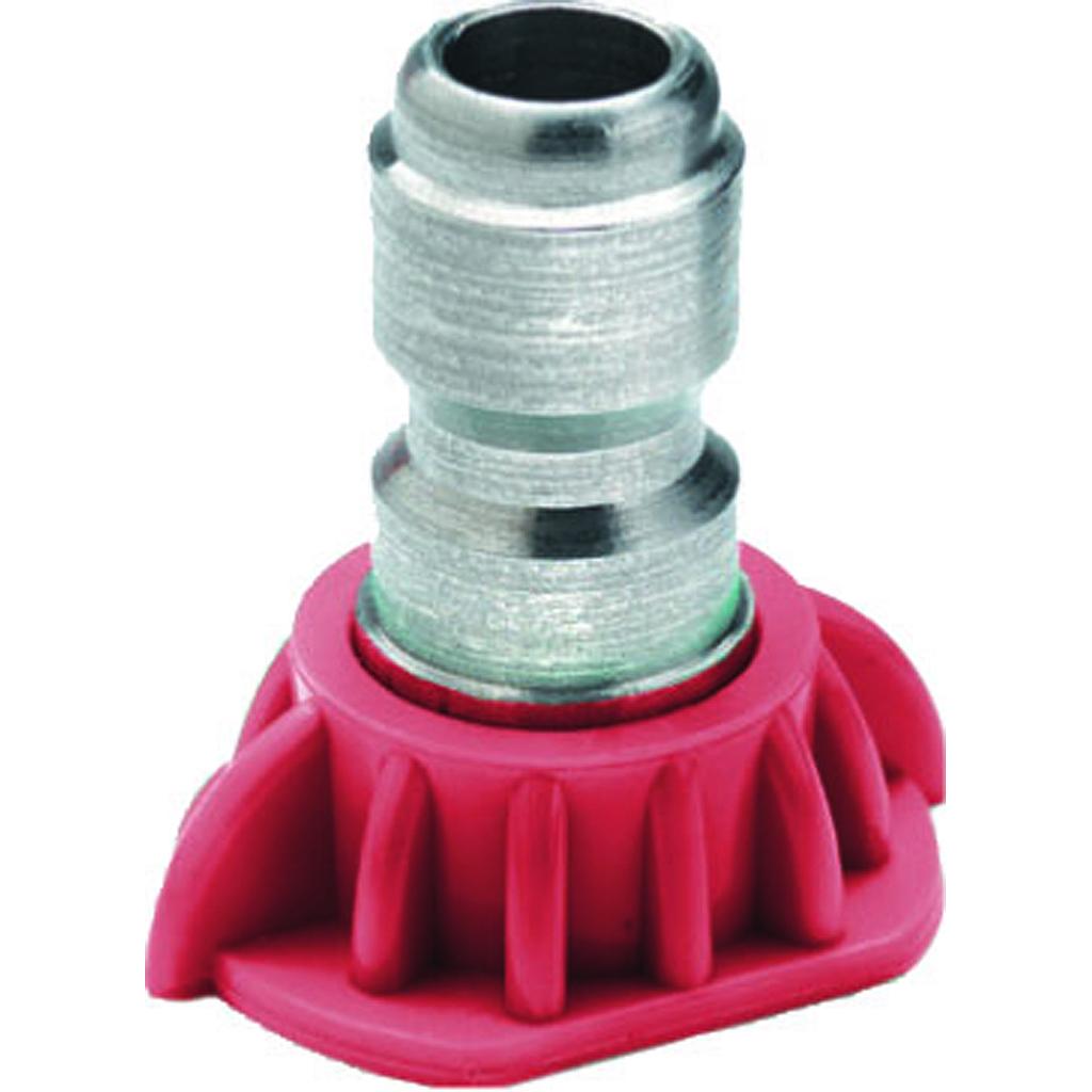  Red Flat Tip Nozzle 3.5-0 degree  Quick Connect