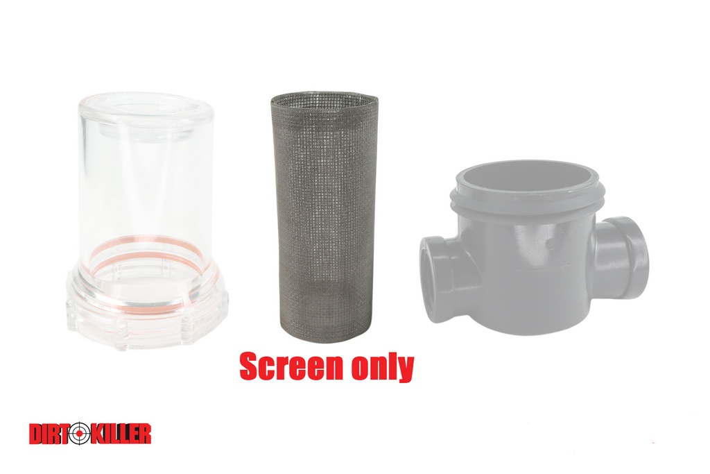  Replacement 50 Mesh Screen for Clear Bowl Filter 1/2" & 3/4"