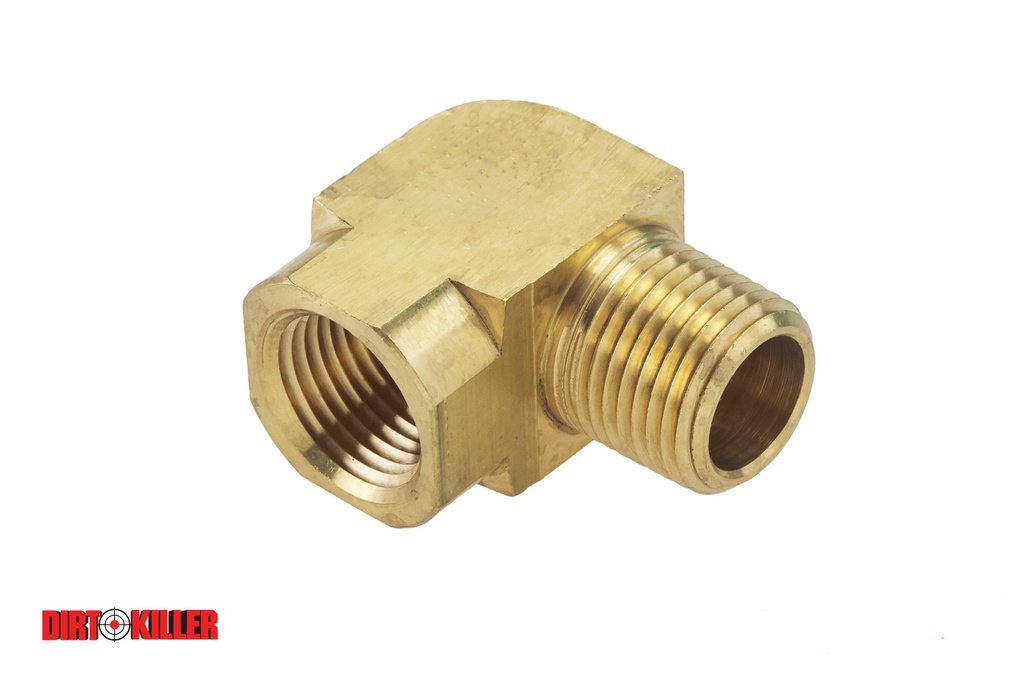   Brass 90 degree  Street Elbow 1/2" FNPT x 1/2" MNPT