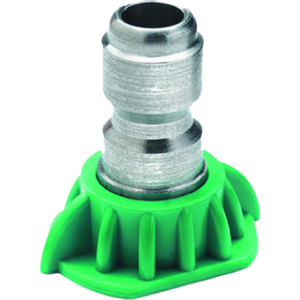  Green Flat Tip Nozzle 4.5-25 degree  Quick Connect