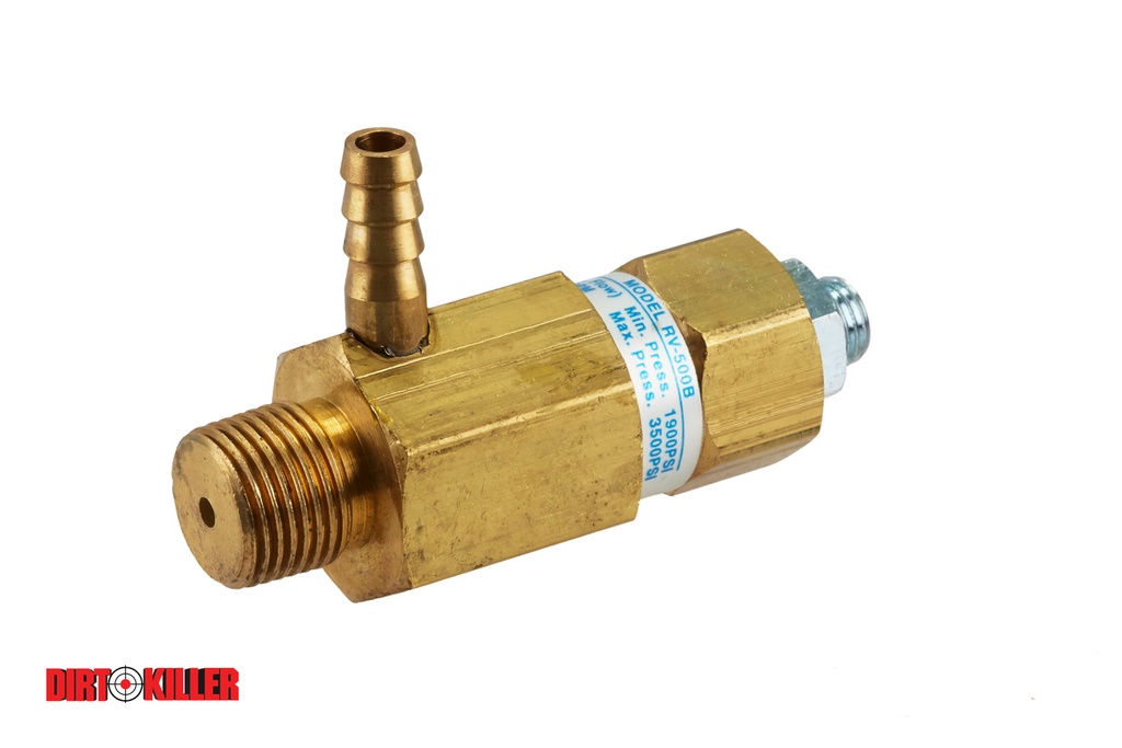 Pressure Relief Valve 3/8" MNPT 3500PSI
