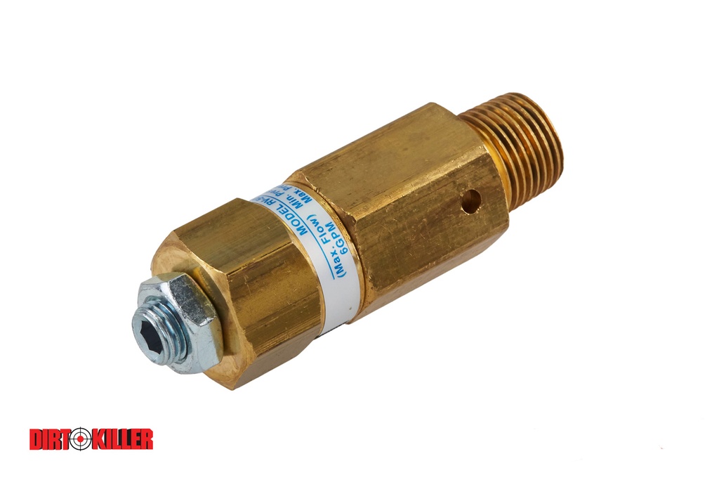 RV500 Pressure Relief Valve 3/8" MNPT 1900-3500psi