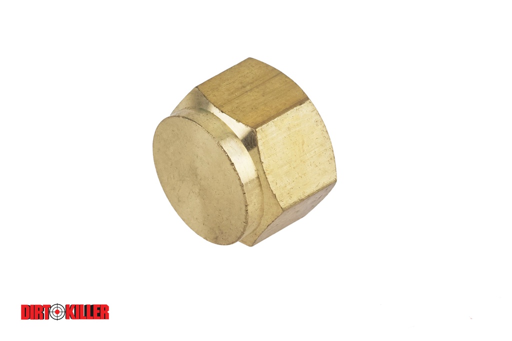 [5100639] 3/8" Brass Cap Use on all machines
