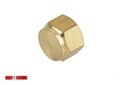  Brass Pipe Cap 3/8" FNPT