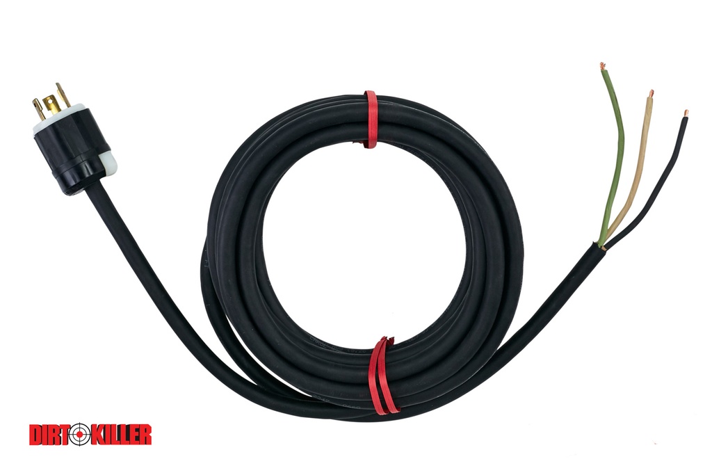 [0800108] CORD,PWR,10/3,W/L6-30P 27FT,SJOW WATER RESISTANT MARK