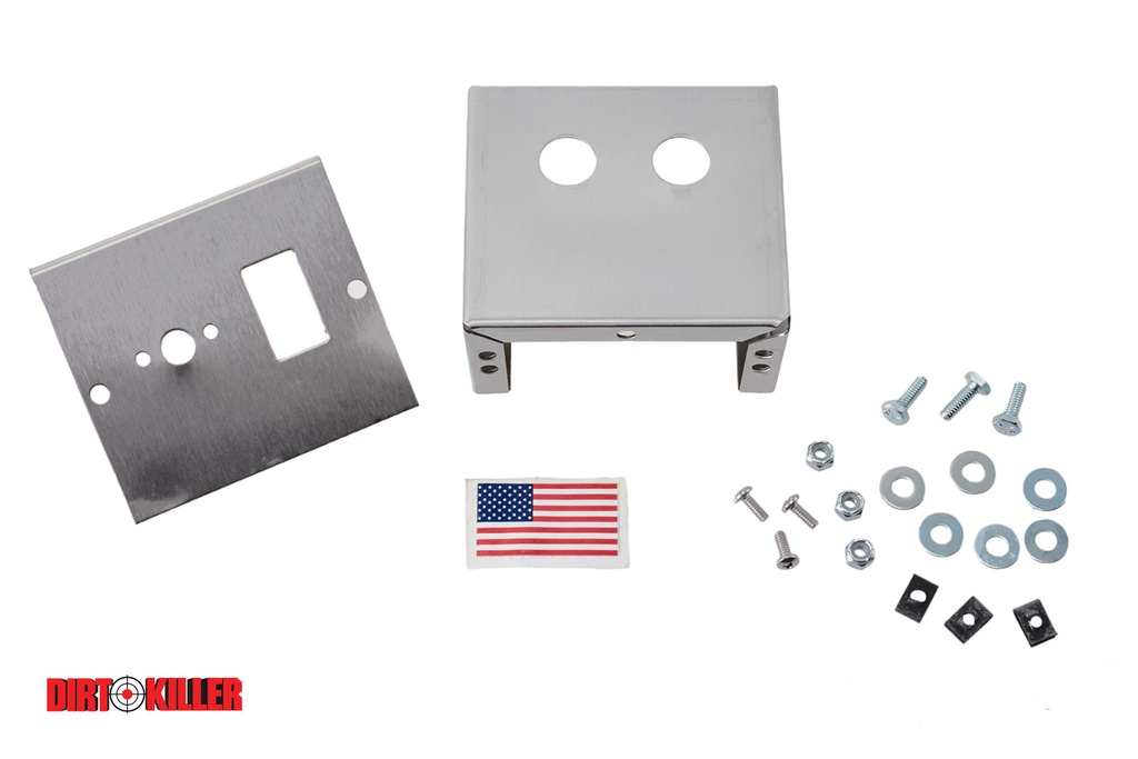 Stainless Steel Enclosure, 5"x4.38"x2.5", 4012G Burner Control