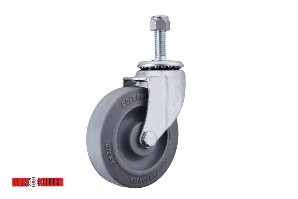 3" Caster Whisper Wash UC414WW