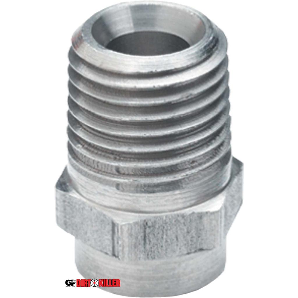  Threaded 1/4" MNPT Nozzle 2.5-25 degree  (Surface Cleaners)