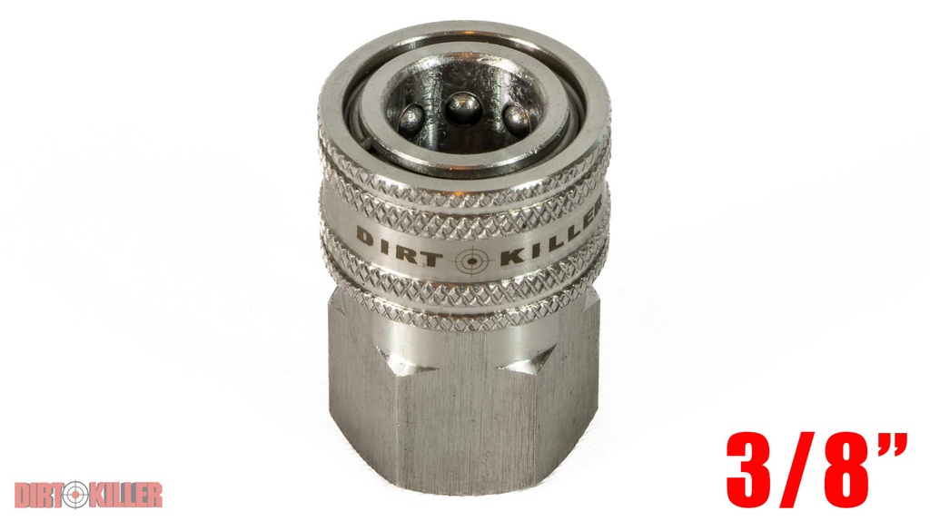 [5100043]  3/8" Stainless Steel Female Socket