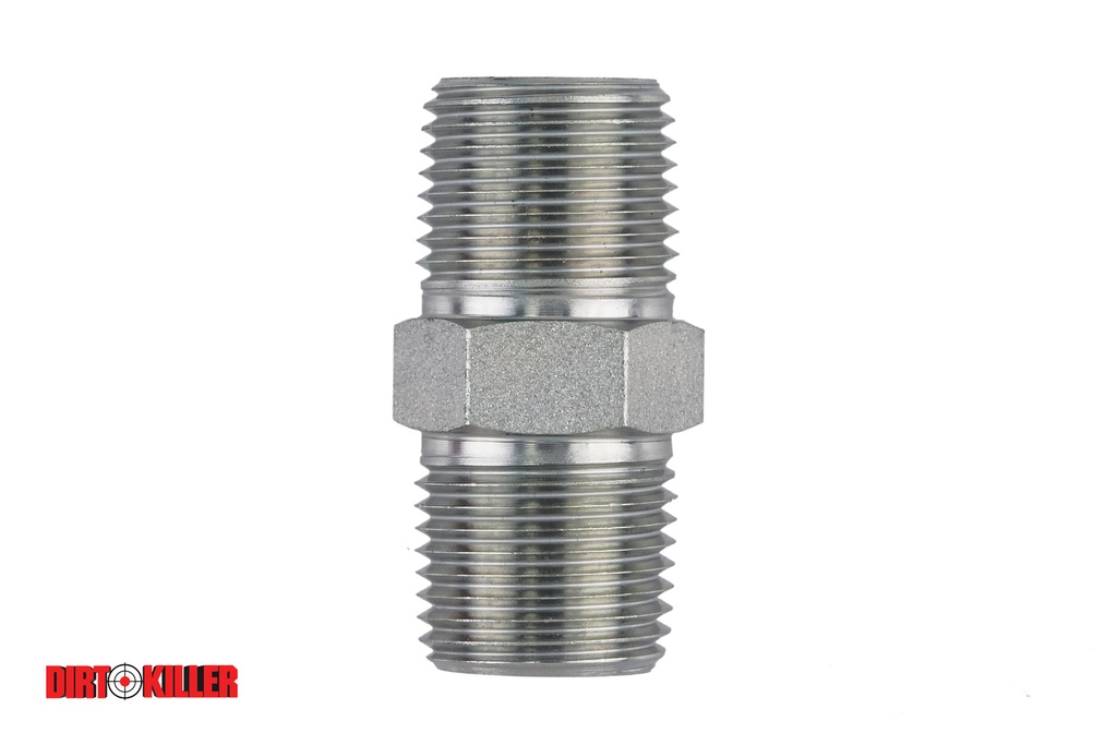  Steel Hex Nipple 1/2" MNPT