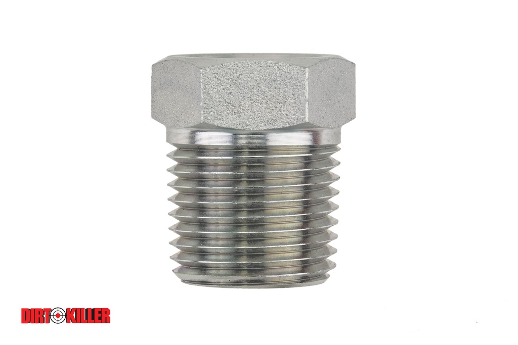 Steel Reducer Bushing 1/2" MNPT x 3/8" FNPT