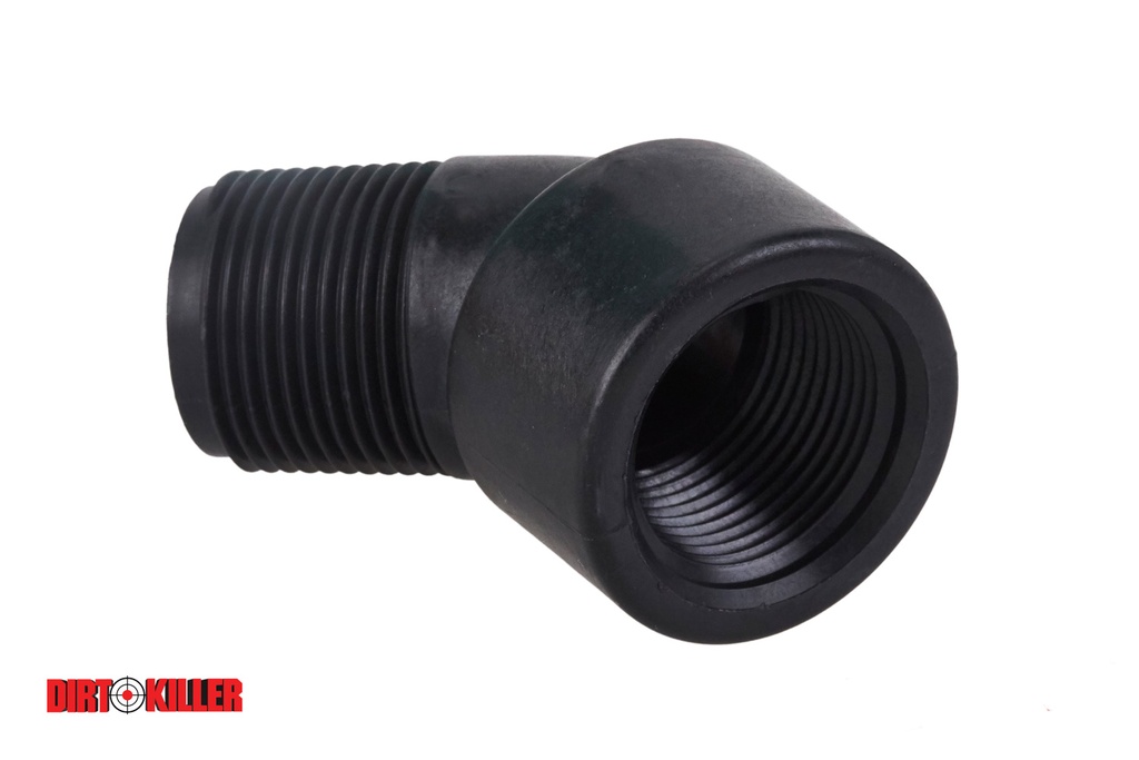  Poly Street 45 degree  Elbow 1" FNPT x 1" MNPT
