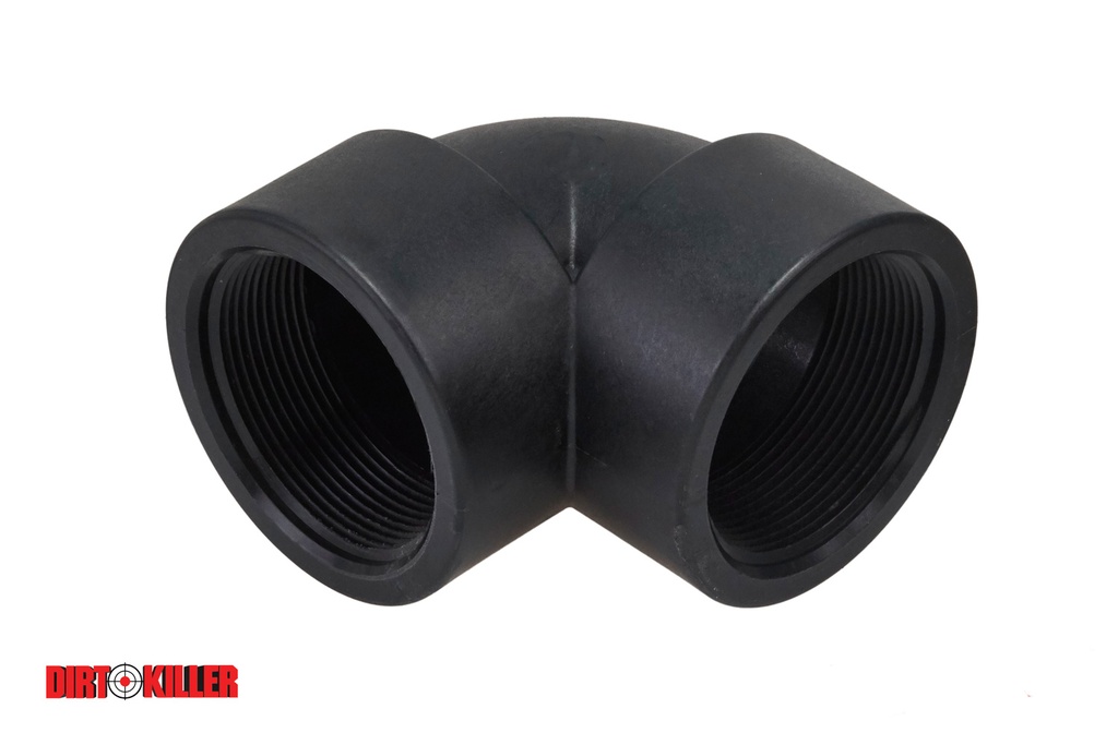  Poly Female 90 degree  Elbow 2" FNPT x 2" FNPT