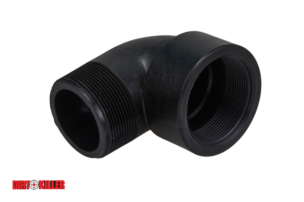  Poly Street 90 degree  Elbow 2" FNPT x 2" MNPT