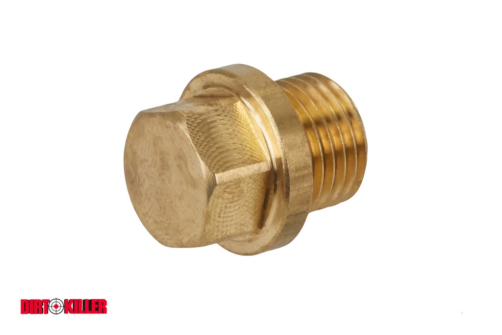 [9742103]  Kränzle Brass Sealing Plug with Collar 1/4" M-BSP