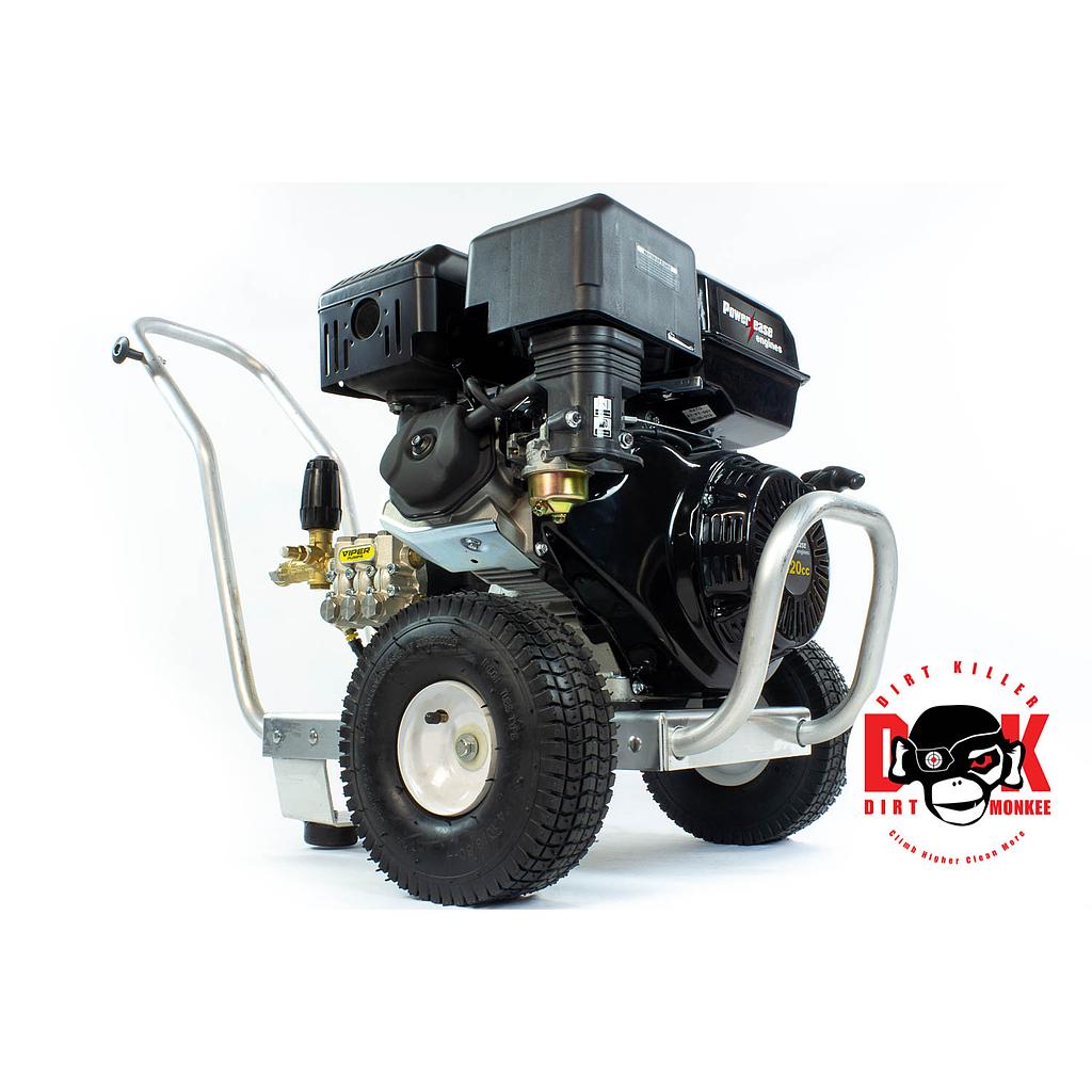 Dirt Monkee 15hp Power Ease AR Viper Pump 4 GPM 4000 PSI
