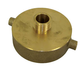  Fire Hydrant to Hose Adapter 2.5" Connector with 3/4" Male GHT