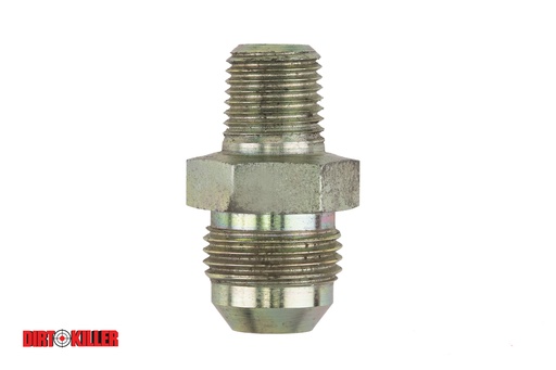 [5100622]  Steel JIC Adapter 1/4" MNPT x 1/2" Male JIC