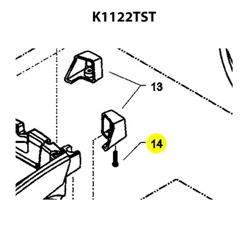 [9743418] Kränzle Coarse Thread Screw 5.0 X 30 for K1122TST