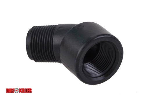 [5600118]  Poly Street 45 degree  Elbow 3/4" FNPT x 3/4" MNPT