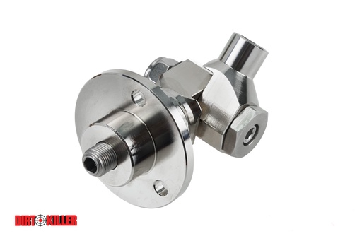 [9800064]  Silver Helix Hub Assembly, Fits 12"