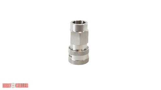 [5100310]  1/4" Stainless Steel Lance Saver Female Socket