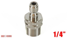 [5100688] 22MM Male With 14MM Yoke By 1/4" Stainless Steel Plug