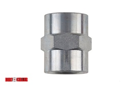 [5100173] FTG, High Pressure Steel Coupling 3/8"FNPT