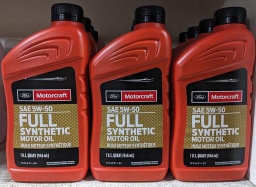 [8100155-1] Motorcraft Synthetic Oil 5W-50  32oz