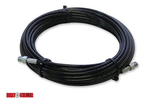 [5200022] Sewer Jetter Hose 1/8" x 25' Smooth Jacket hose.  Rated for 4800psi MAX and 160°F MAX