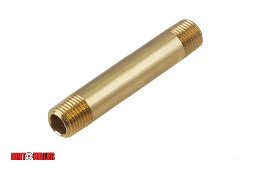 [5100245]  Brass 1/4" MNPT Pipe Nipple x 3" Long