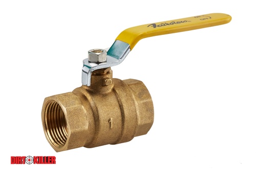 [5400006]  Brass Ball Valve 1" FNPT  400PSI MAX
