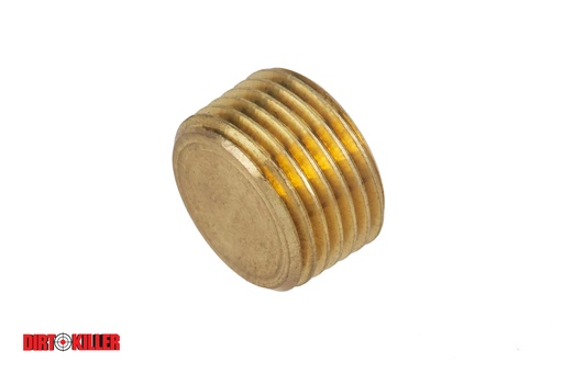 [5100242]  Brass Countersunk Pipe Plug 3/8" MNPT