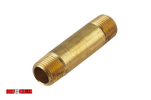 [5100262]  Brass 3/8" MNPT Pipe Nipple x 3" Long