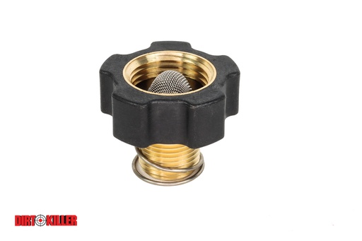 [5100272]  Brass Swivel Garden Hose Fitting 1/2" MNPT x Female GHT